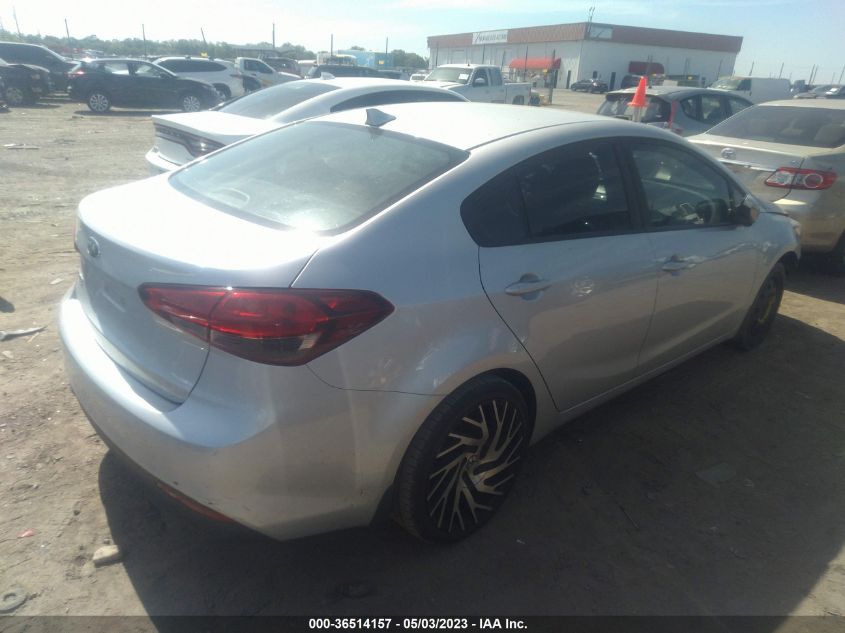 2017 KIA FORTE LX - 3KPFK4A76HE042599