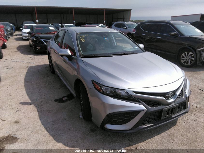 2022 TOYOTA CAMRY SE - 4T1G11AK7NU637156