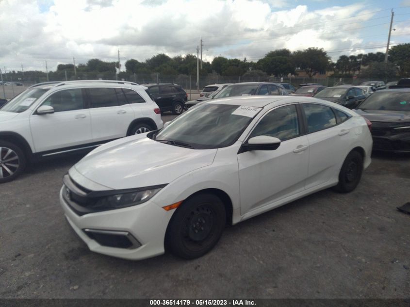 2019 HONDA CIVIC SEDAN LX - 19XFC2F68KE035999