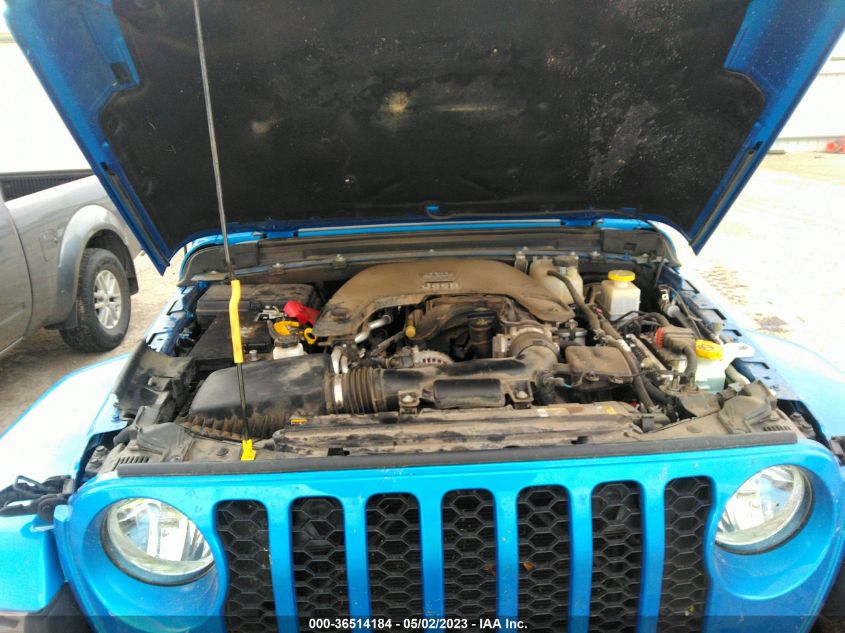 2021 JEEP GLADIATOR TEXAS TRAIL - 1C6HJTAG8ML554119