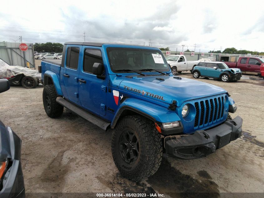 2021 JEEP GLADIATOR TEXAS TRAIL - 1C6HJTAG8ML554119
