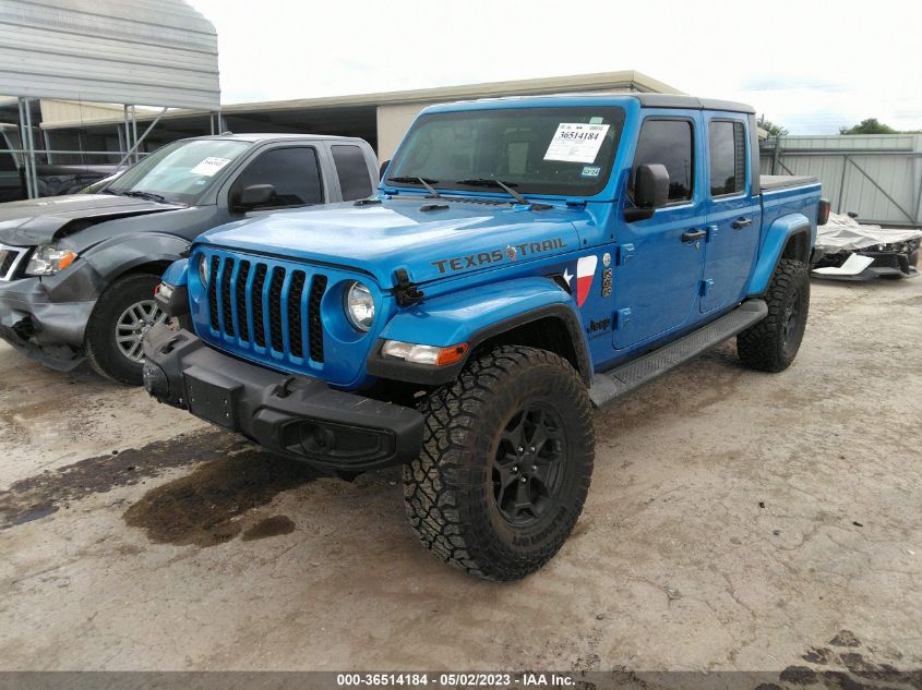 2021 JEEP GLADIATOR TEXAS TRAIL - 1C6HJTAG8ML554119