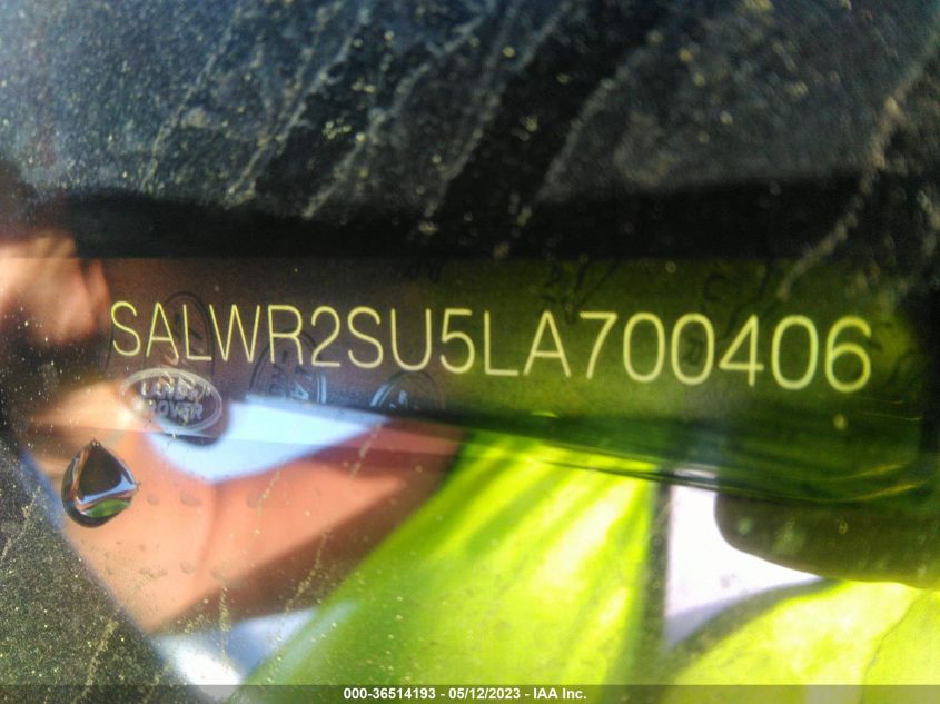 SALWR2SU5LA700406 Land Rover Range Rover Sport HSE 9