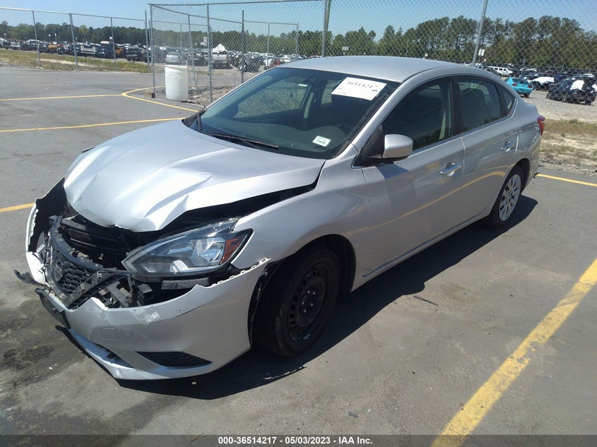 VIN 3N1AB7AP4KY350939 2019 NISSAN SENTRA S