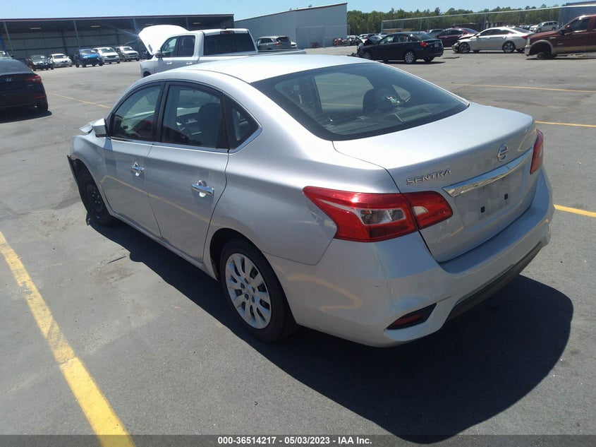 VIN 3N1AB7AP4KY350939 2019 NISSAN SENTRA S