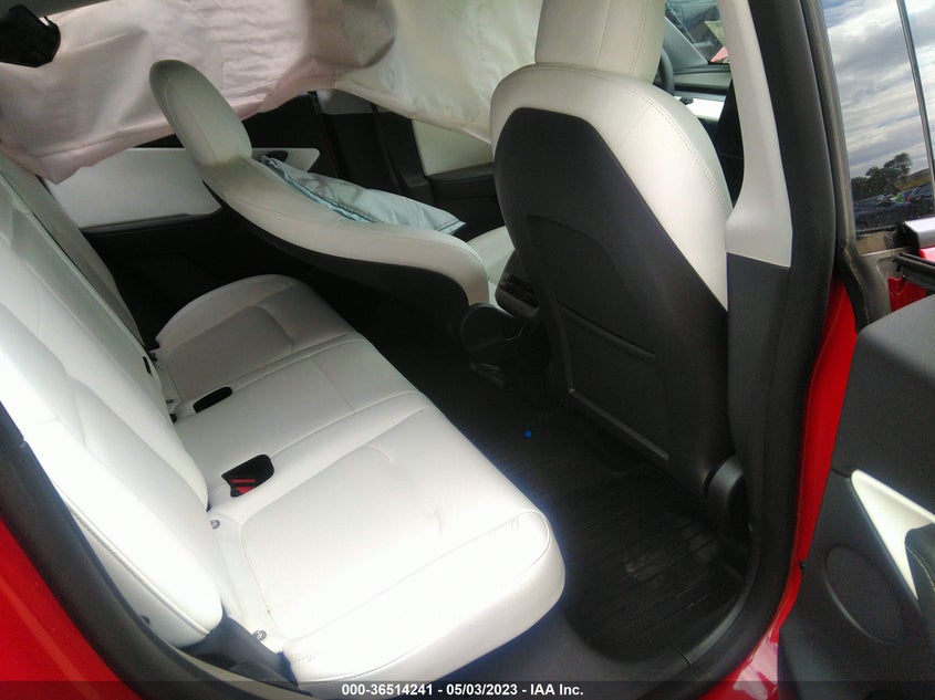 VIN 7SAYGDEF0NF490325 2022 TESLA MODEL Y PERFORMANCE