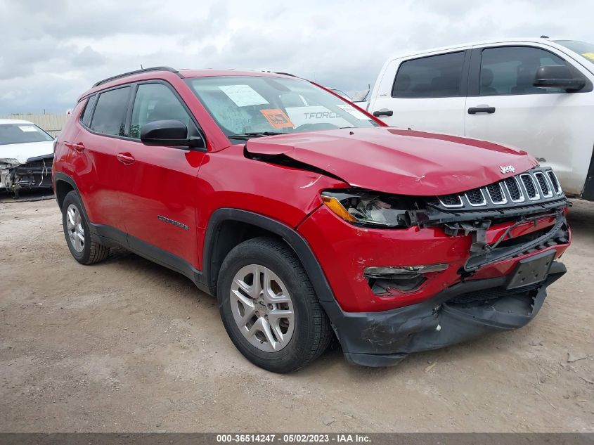 2018 JEEP COMPASS SPORT - 3C4NJCAB7JT271968