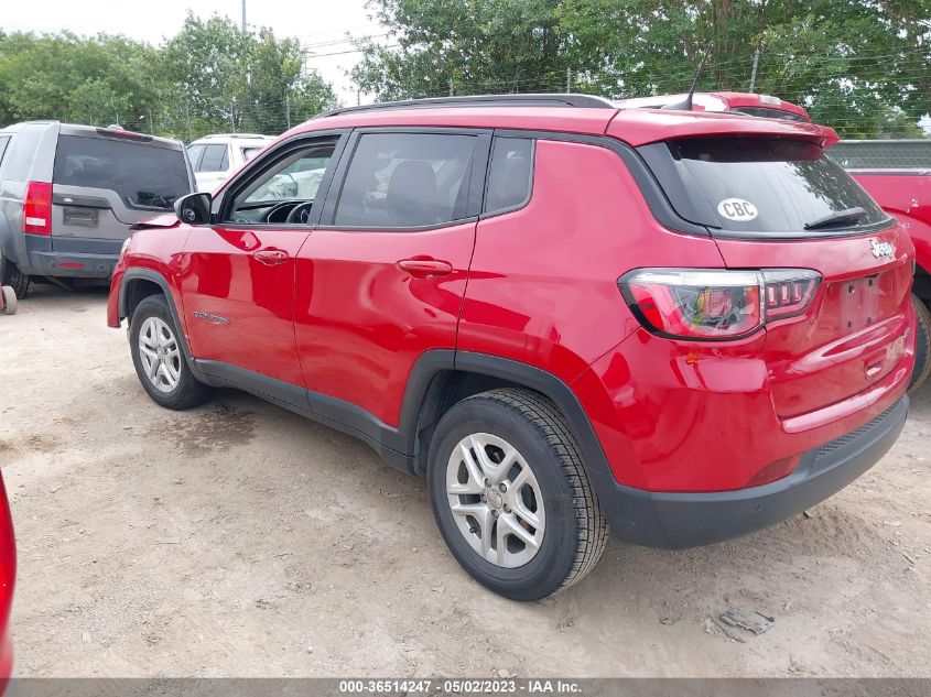 2018 JEEP COMPASS SPORT - 3C4NJCAB7JT271968