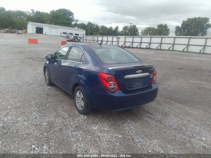 2013 CHEVROLET SONIC LT - 1G1JD5SB0D4230567
