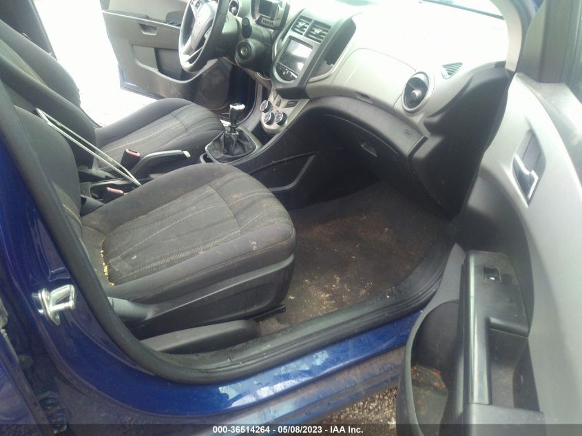 2013 CHEVROLET SONIC LT - 1G1JD5SB0D4230567