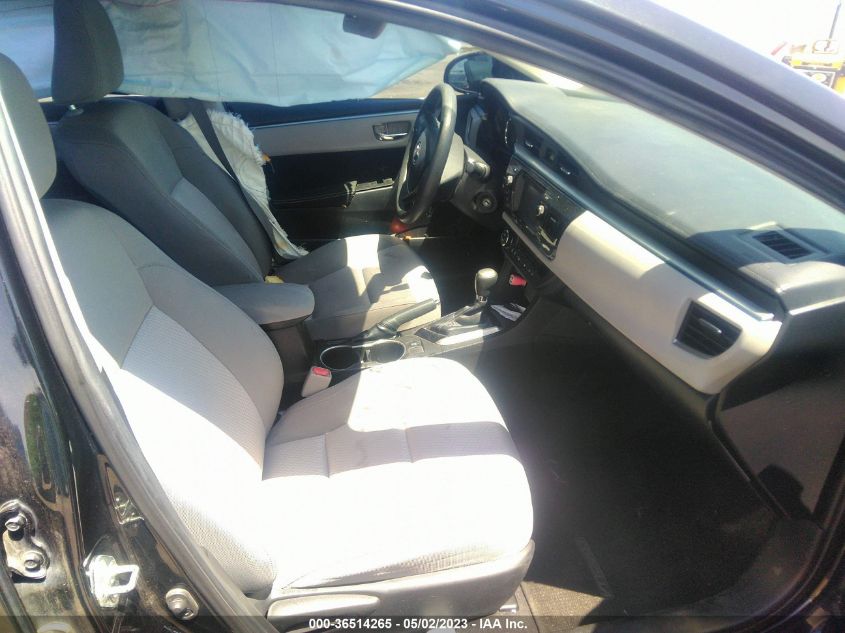 2015 TOYOTA COROLLA L/LE/S/S PLUS/LE PLUS - 5YFBURHE1FP254932