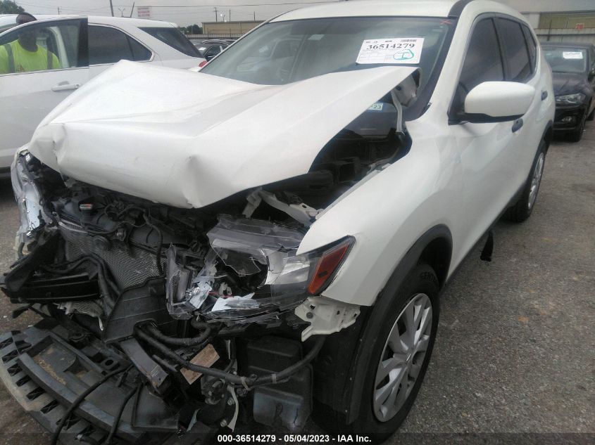 2016 NISSAN ROGUE S - KNMAT2MT7GP593398