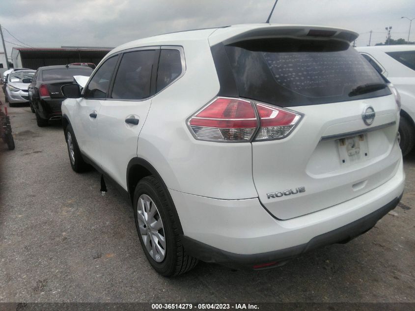 2016 NISSAN ROGUE S - KNMAT2MT7GP593398