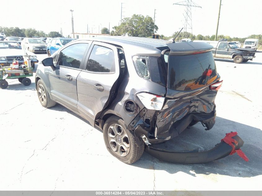 2021 FORD ECOSPORT S - MAJ3S2FE3MC407973