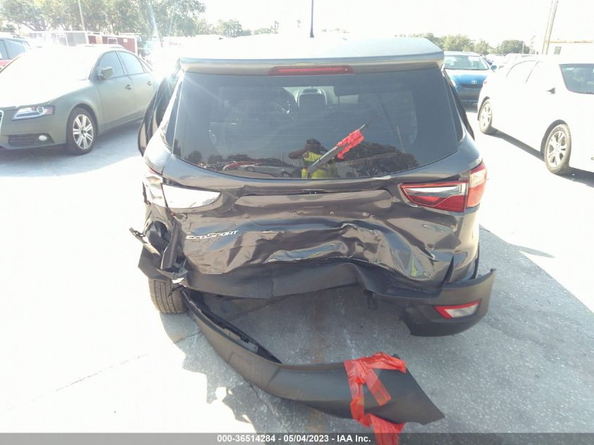 2021 FORD ECOSPORT S - MAJ3S2FE3MC407973