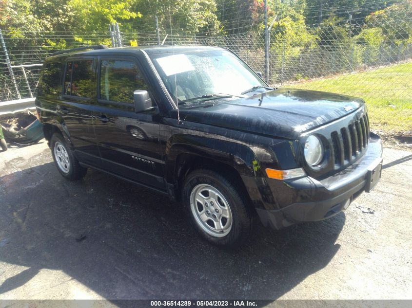 2014 JEEP PATRIOT SPORT - 1C4NJPBB1ED905731