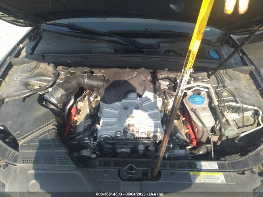 2013 AUDI S5 PREMIUM PLUS WAUCGAFR7DA079717