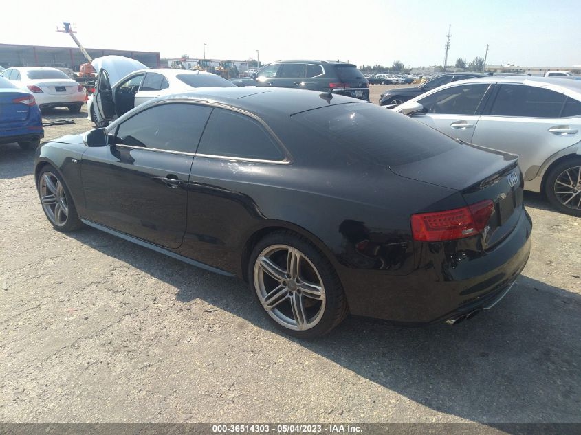 2013 AUDI S5 PREMIUM PLUS WAUCGAFR7DA079717