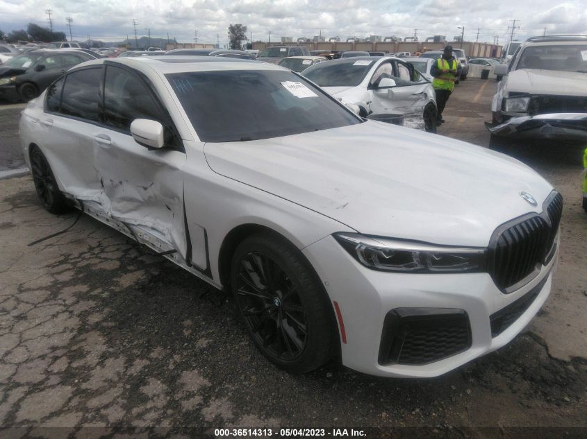 2021 BMW 7 SERIES 750I XDRIVE - WBA7U2C02MCE52529