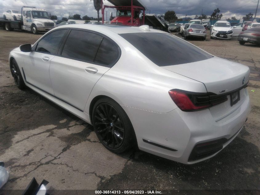 2021 BMW 7 SERIES 750I XDRIVE - WBA7U2C02MCE52529