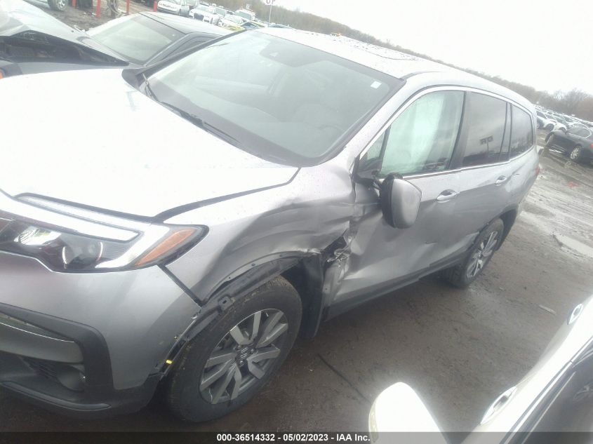 2021 HONDA PILOT EX-L - 5FNYF6H5XMB065823