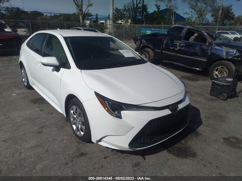 2020 TOYOTA COROLLA LE - JTDEPRAE7LJ100580