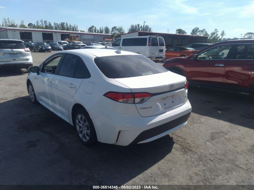 2020 TOYOTA COROLLA LE - JTDEPRAE7LJ100580