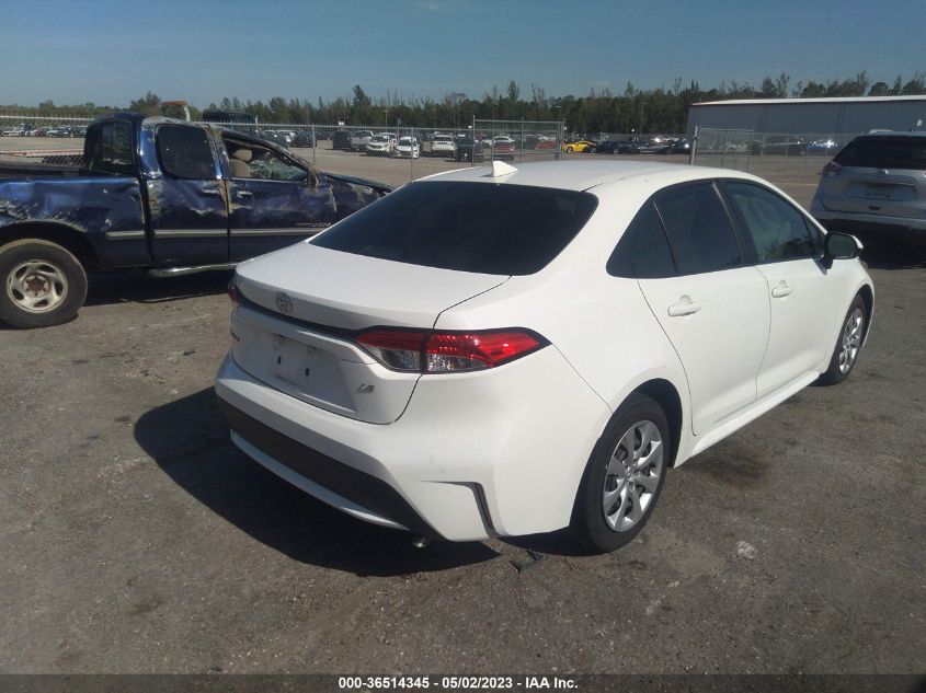 2020 TOYOTA COROLLA LE - JTDEPRAE7LJ100580