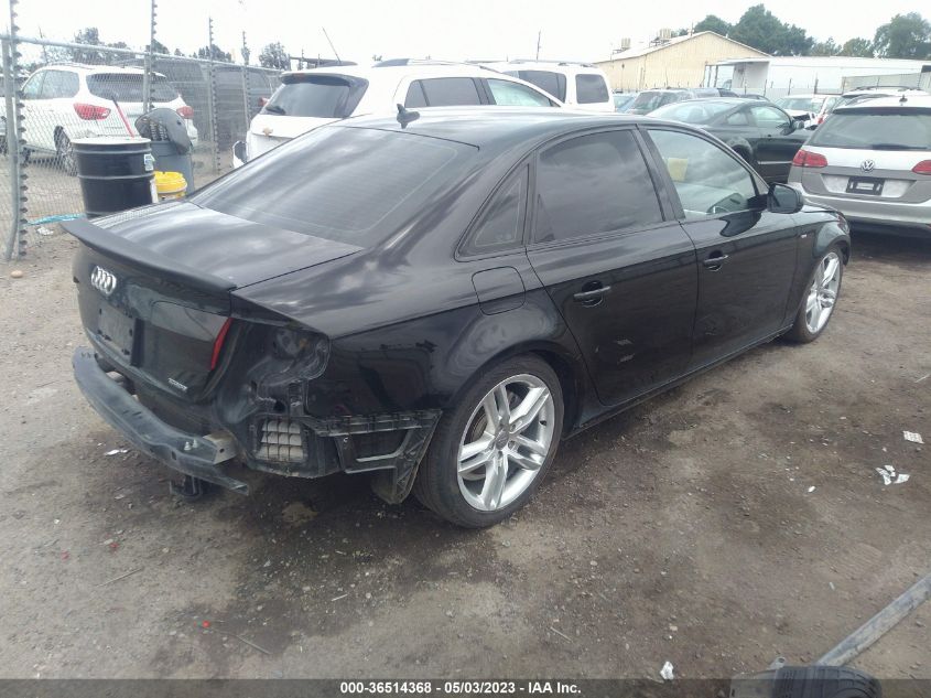 2016 AUDI A4 PREMIUM - WAUBFAFL4GN014816