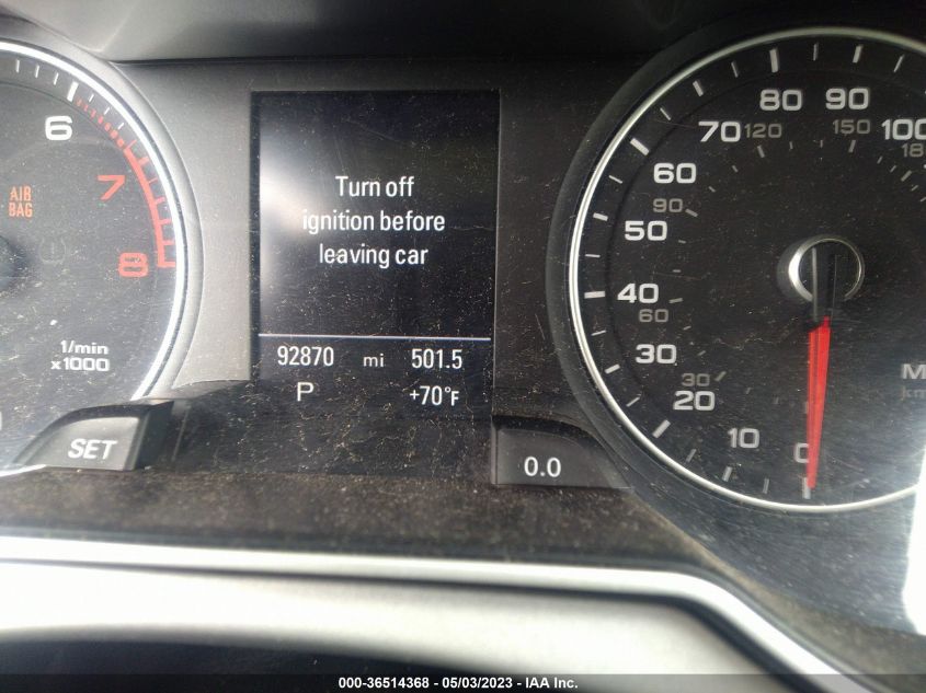 2016 AUDI A4 PREMIUM - WAUBFAFL4GN014816