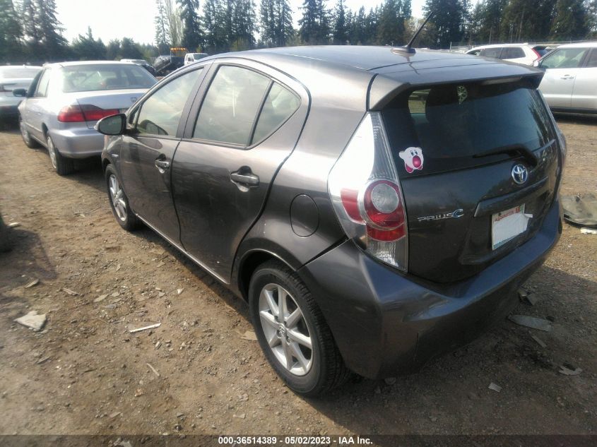 2014 TOYOTA PRIUS C ONE/THREE/TWO/FOUR - JTDKDTB31E1065477