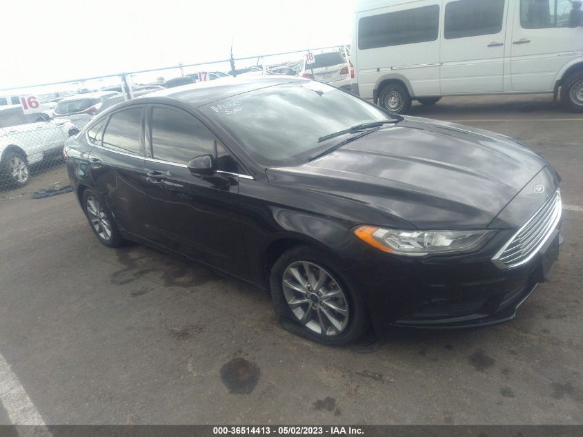 2017 FORD FUSION SE - 3FA6P0HD0HR368595