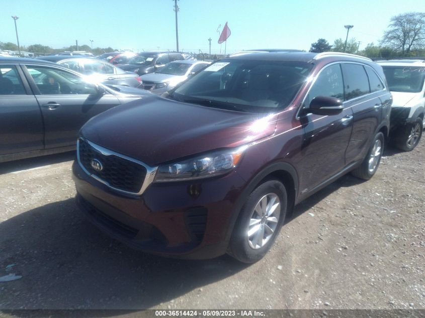 2019 KIA SORENTO LX V6 - 5XYPGDA51KG476668