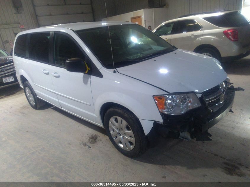 2016 DODGE GRAND CARAVAN SE - 2C4RDGBG1GR152464