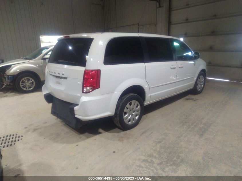 2016 DODGE GRAND CARAVAN SE - 2C4RDGBG1GR152464