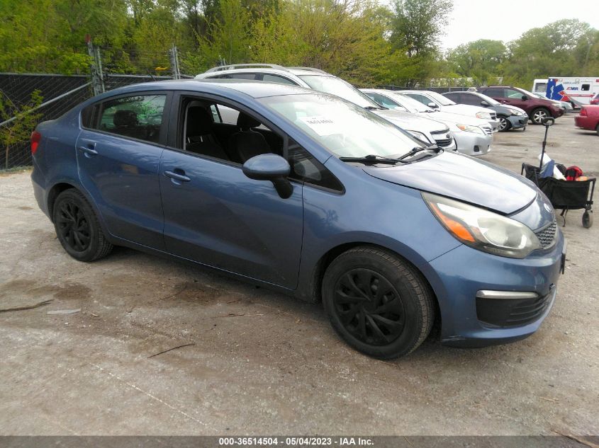 2016 KIA RIO LX - KNADM4A33G6576742