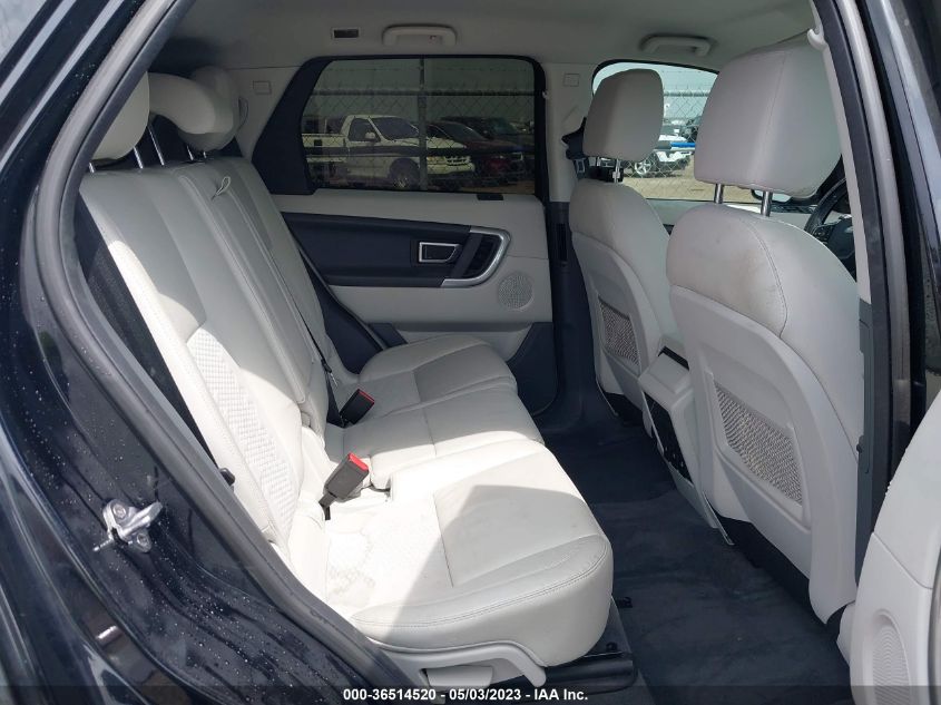 2018 LAND ROVER DISCOVERY SPORT SE - SALCP2RX5JH733063
