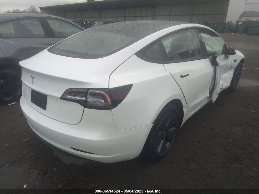2022 TESLA MODEL 3 - 5YJ3E1EA8NF242162