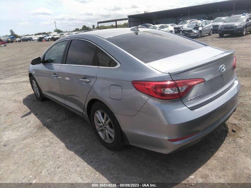 2016 HYUNDAI SONATA 2.4L SE - 5NPE24AFXGH350761