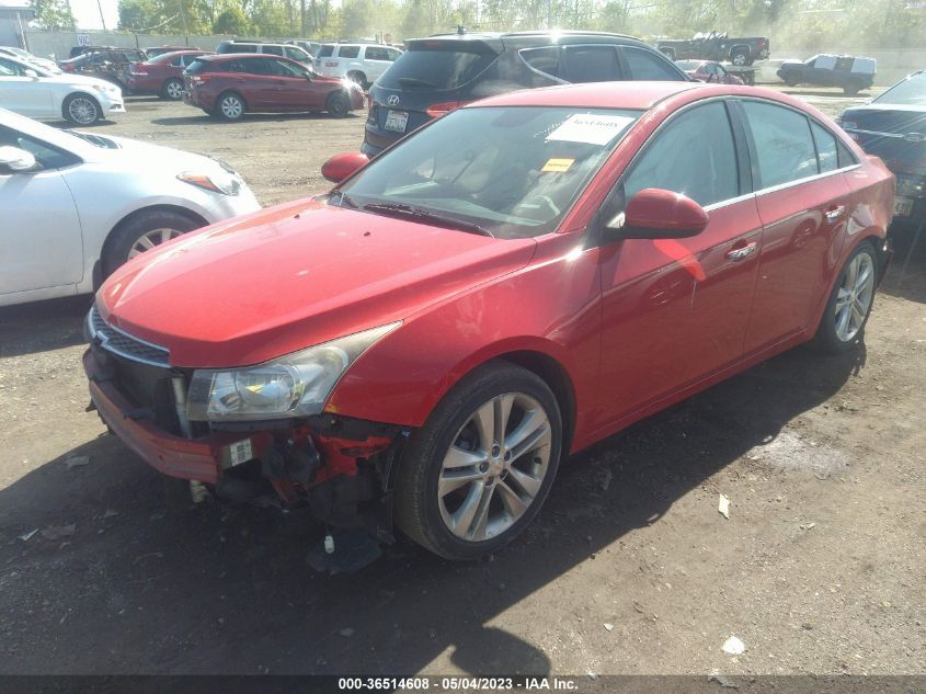2014 CHEVROLET CRUZE LTZ - 1G1PG5SB3E7114121