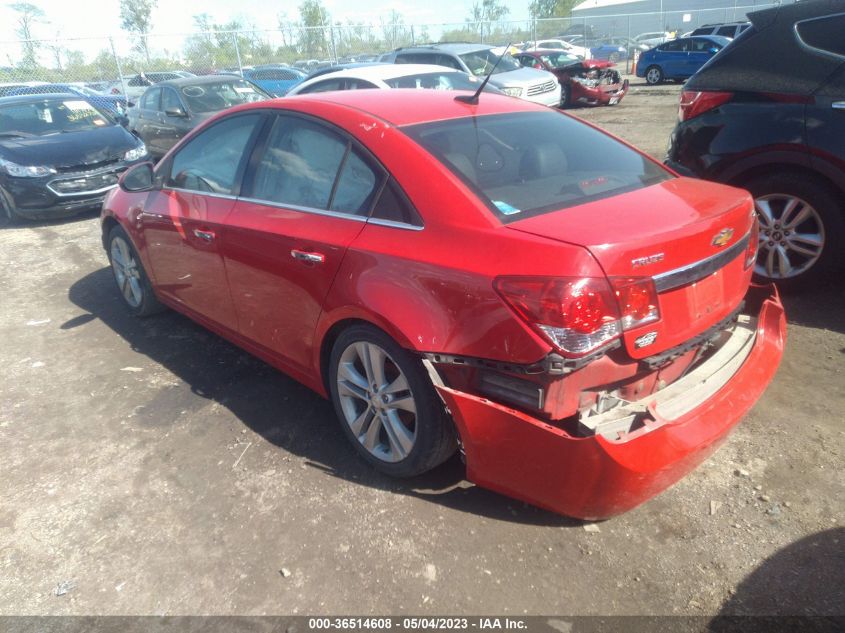 2014 CHEVROLET CRUZE LTZ - 1G1PG5SB3E7114121