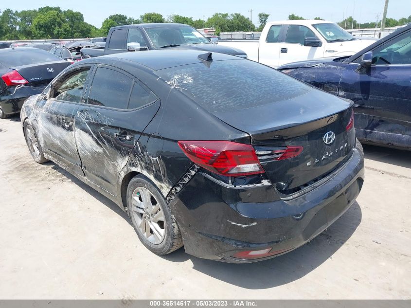 2019 HYUNDAI ELANTRA SEL - KMHD84LF4KU786877