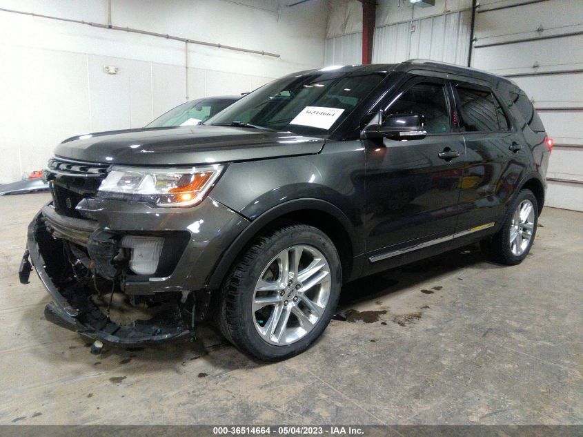 2016 FORD EXPLORER XLT - 1FM5K8D84GGC95163