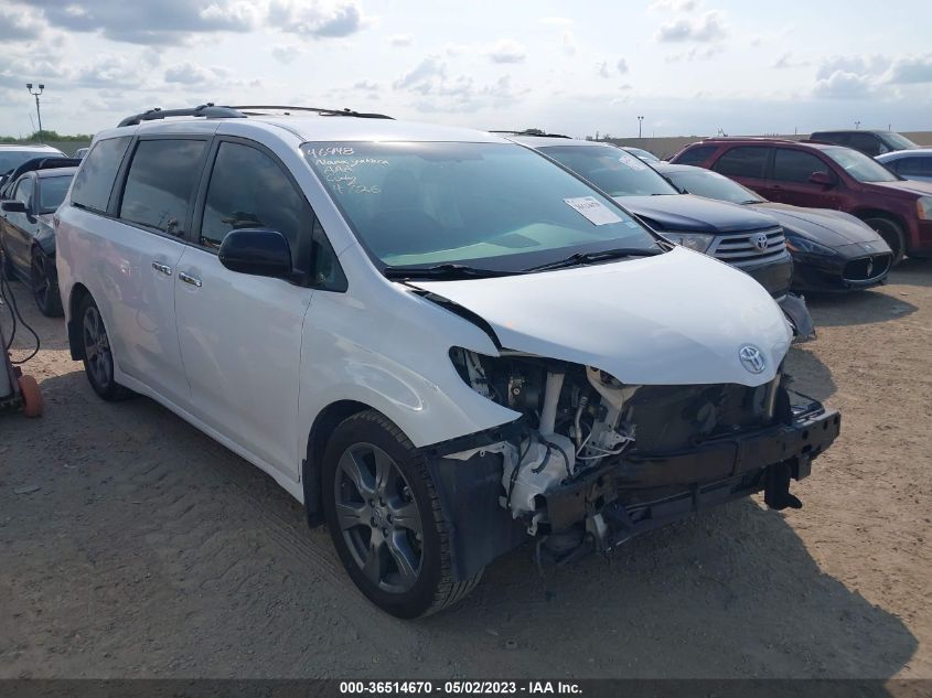 2017 TOYOTA SIENNA SE - 5TDXZ3DC7HS774233