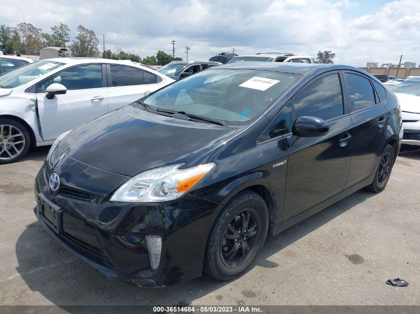 2015 TOYOTA PRIUS FOUR - JTDKN3DU8F0467376