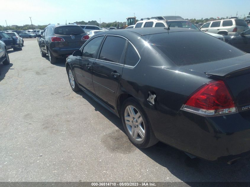2013 CHEVROLET IMPALA LT - 2G1WG5E32D1185189