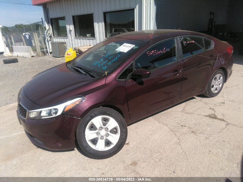 2018 KIA FORTE LX - 3KPFK4A79JE200892