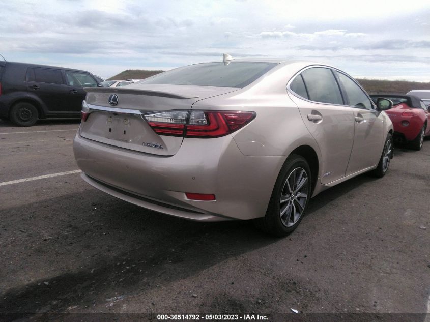 2016 LEXUS ES 300H HYBRID JTHBW1GGXG2100846