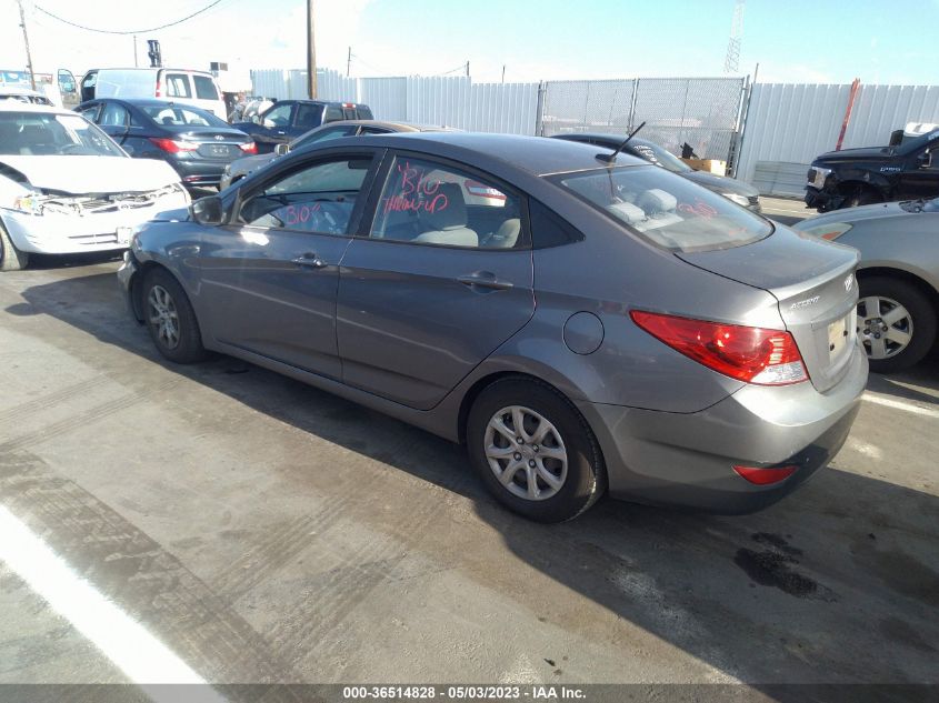 2014 HYUNDAI ACCENT GLS - KMHCT4AEXEU689594