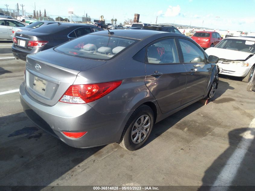 2014 HYUNDAI ACCENT GLS - KMHCT4AEXEU689594